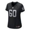 Charles Grant Las Vegas Raiders Nike Women's Team Game Jersey - Black - Side View