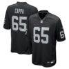 Alex Cappa Las Vegas Raiders Nike Team Game Jersey - Black - Front View