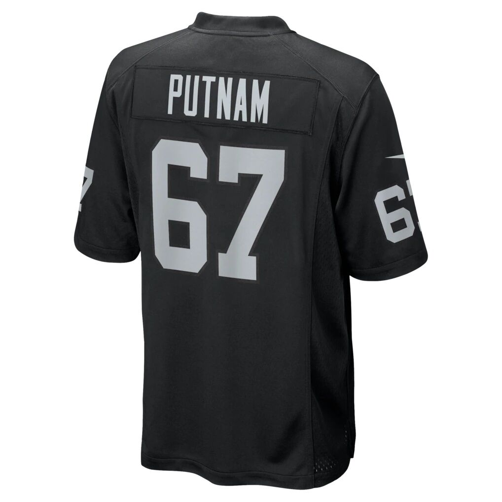 Will Putnam Las Vegas Raiders Nike Team Game Jersey