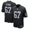 Will Putnam Las Vegas Raiders Nike Team Game Jersey - Black - Front View