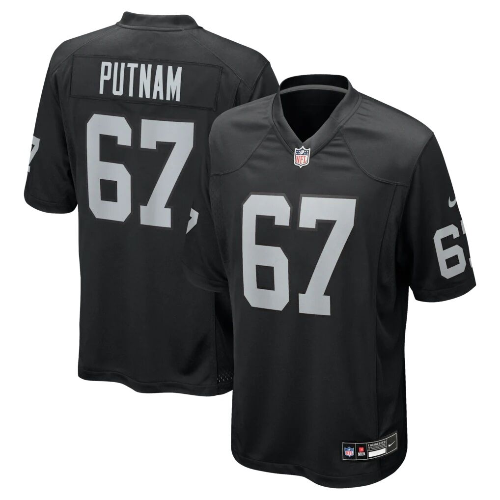 Will Putnam Las Vegas Raiders Nike Team Game Jersey