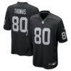 Ian Thomas Las Vegas Raiders Nike Team Game Jersey - Black - Front View