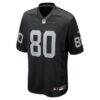 Ian Thomas Las Vegas Raiders Nike Team Game Jersey - Black - Side View