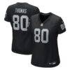Ian Thomas Las Vegas Raiders Nike Women's Team Game Jersey - Black - Front View