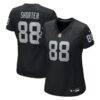 Justin Shorter Las Vegas Raiders Nike Women's Team Game Jersey - Black - Front View