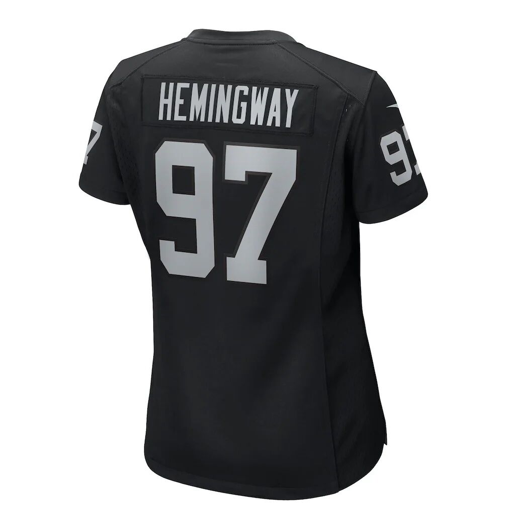 Tonka Hemingway Las Vegas Raiders Nike Women's Team Game Jersey