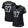 Tonka Hemingway Las Vegas Raiders Nike Women's Team Game Jersey - Black - Front View