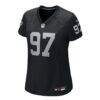 Tonka Hemingway Las Vegas Raiders Nike Women's Team Game Jersey - Black - Side View