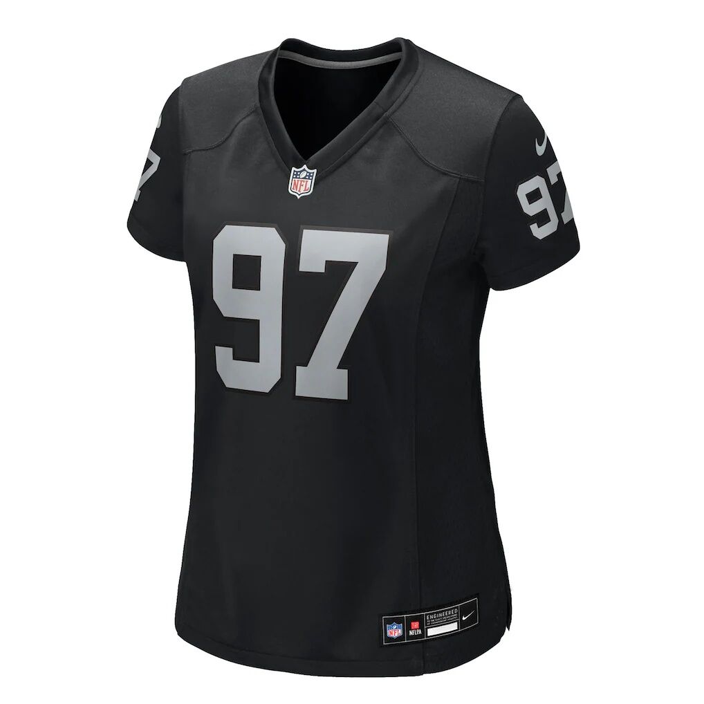 Tonka Hemingway Las Vegas Raiders Nike Women's Team Game Jersey