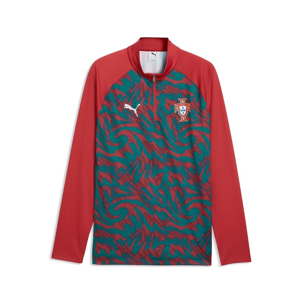 Portugal National Team Puma Pre-Match Quarter-Zip Top
