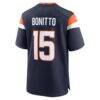 Nik Bonitto Denver Broncos Nike Alternate Game Jersey - Navy - Alt2