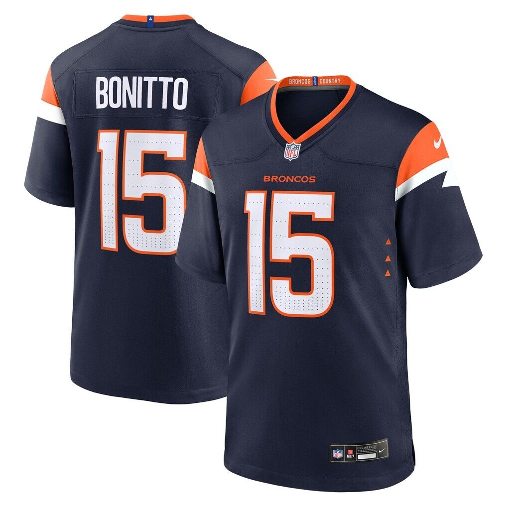 Nik Bonitto Denver Broncos Nike Alternate Game Jersey