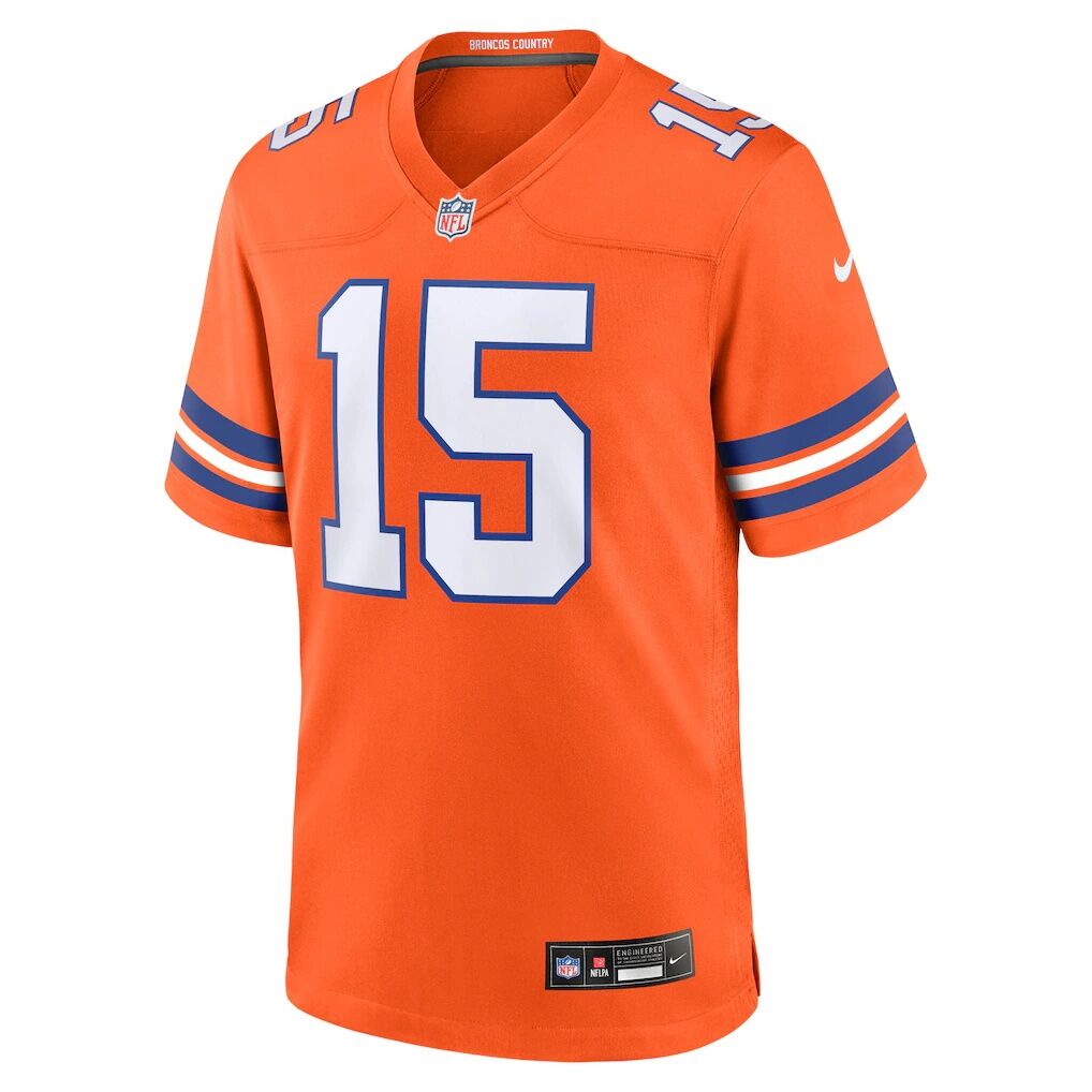 Nik Bonitto Denver Broncos Nike Alternate 2 Mile High Collection 1977 Throwback Game Jersey