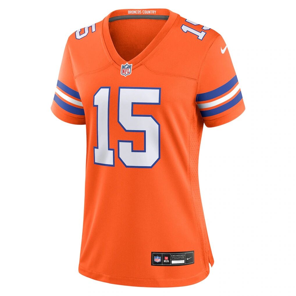 Nik Bonitto Denver Broncos Nike Women's Alternate 2 Mile High Collection 1977 Throwback Game Jersey