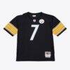 Ben Roethlisberger Pittsburgh Steelers Mitchell & Ness 2004 Big & Tall Legacy Retired Player Jersey - Black - Front View