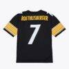 Ben Roethlisberger Pittsburgh Steelers Mitchell & Ness 2004 Big & Tall Legacy Retired Player Jersey - Black - Side View
