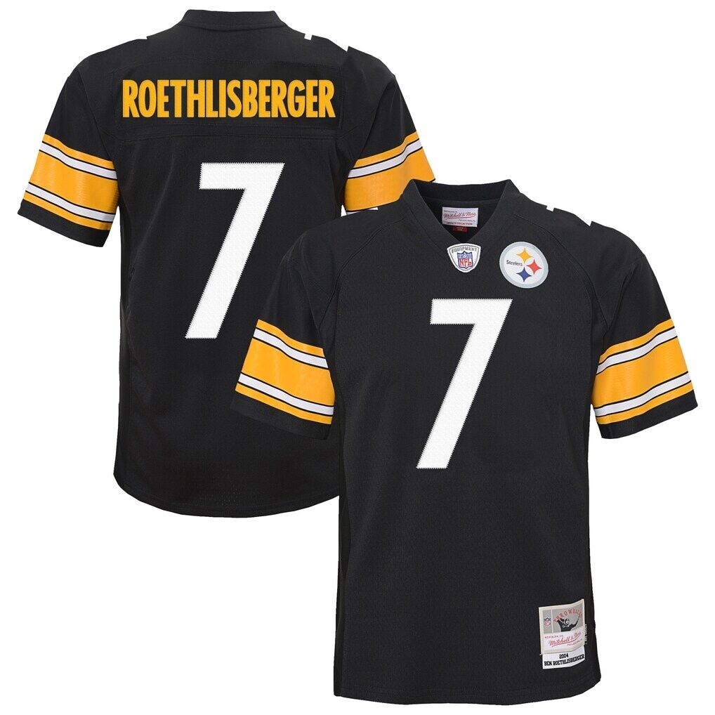 Ben Roethlisberger Pittsburgh Steelers Mitchell & Ness Youth 2004 Legacy Replica Jersey