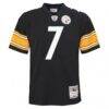 Ben Roethlisberger Pittsburgh Steelers Mitchell & Ness Youth 2004 Legacy Replica Jersey - Black - Side View