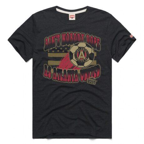 Atlanta United FC x OutKast Homage Unisex Ain't Nobody Tri-Blend T-Shirt - Charcoal - Front View