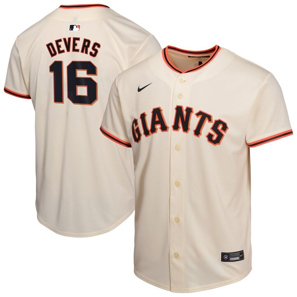Rafael Devers San Francisco Giants Nike Youth Home Player Game Jersey