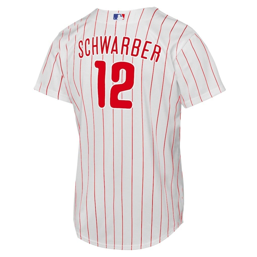 Kyle Schwarber Philadelphia Phillies Nike Youth Replica Jersey