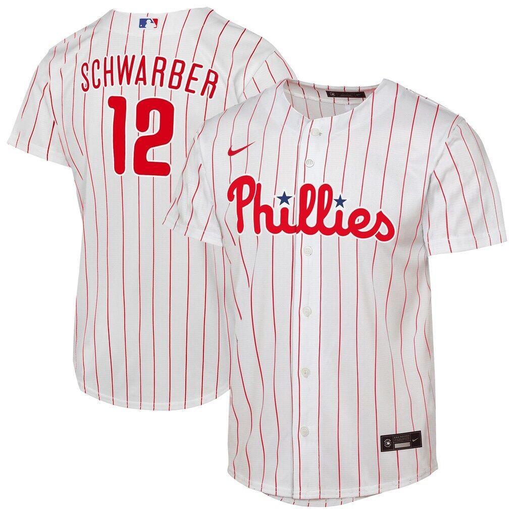 Kyle Schwarber Philadelphia Phillies Nike Youth Replica Jersey