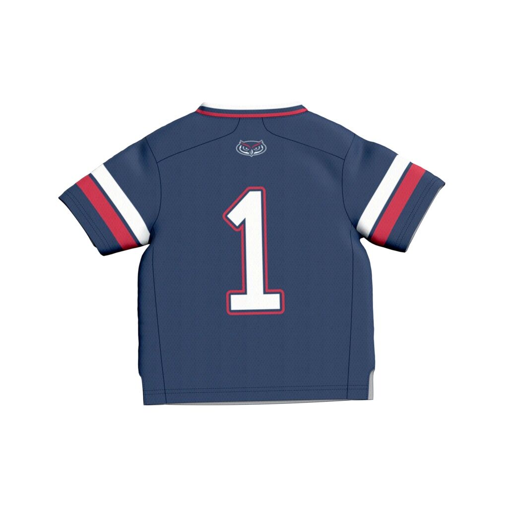 #1 Florida Atlantic Owls GameDay Greats Toddler Collegiate Football Fashion Jersey