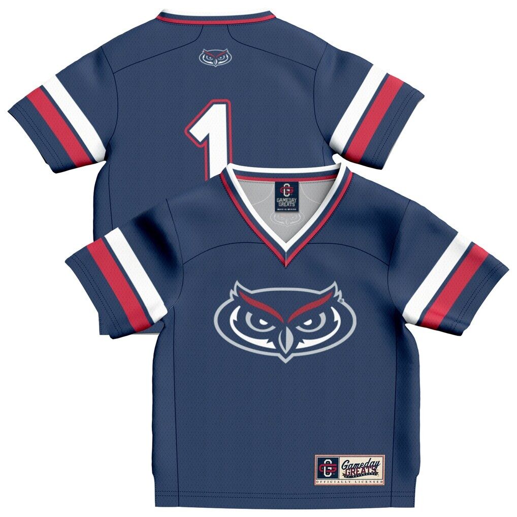 #1 Florida Atlantic Owls GameDay Greats Infant Collegiate Football Fashion Jersey