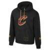 Cleveland Cavaliers Stadium Essentials Unisex NBA Legends City Star Fleece Hoodie - Black - Side View
