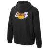 Los Angeles Lakers Stadium Essentials Unisex First Team Club Level Hoodie - Black - Detail View