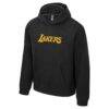 Los Angeles Lakers Stadium Essentials Unisex First Team Club Level Hoodie - Black - Side View