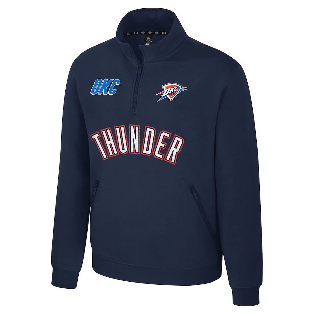 Oklahoma City Thunder Stadium Essentials Unisex First Team Trainer Quarter-Zip Pullover