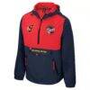 Indiana Fever Stadium Essentials Unisex Legends Challenger Quarter-Zip Jacket - - Side View