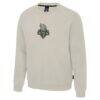 New York Liberty Stadium Essentials Unisex Club Level Chenille Sweatshirt - Cream - Side View
