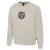 Minnesota Lynx Stadium Essentials Unisex Club Level Chenille Sweatshirt - Cream - Side View