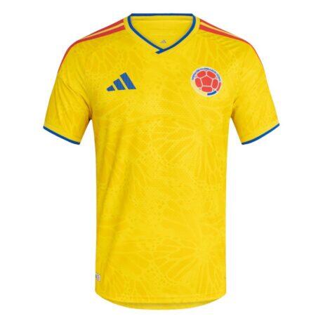 Colombia National Team adidas 2026 Home On-Field Authentic Jersey - Yellow - Alt1