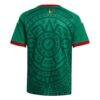 Mexico National Team adidas Youth 2026 Home Replica Jersey - Green - Detail View