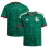 Mexico National Team adidas Youth 2026 Home Replica Jersey - Green - Front View
