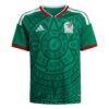 Mexico National Team adidas Youth 2026 Home Replica Jersey - Green - Side View