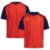 Spain National Team adidas Youth 2026 Home Replica Jersey - Red - Front View