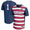#1 Florida Atlantic Owls GameDay Greats Unisex Lightweight Collegiate Soccer Fashion Jersey - - Front View