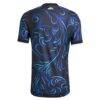 Argentina National Team adidas 2026 Away On-Field Authentic Jersey - Black - Detail View