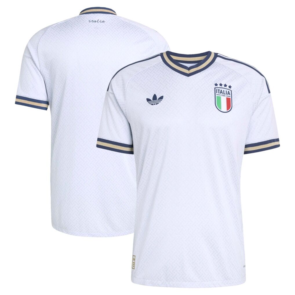 Italy National Team adidas 2026 Away On-Field Authentic Jersey - Light Blue