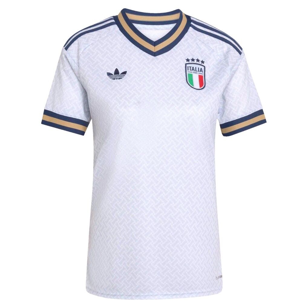 Italy National Team adidas Women's 2026 Away Replica Jersey - Light Blue