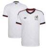 Mexico National Team adidas 2026 Away On-Field Authentic Jersey - White - Front View