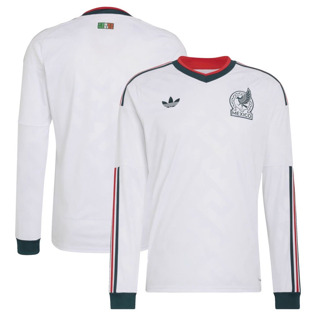 Mexico National Team adidas 2026 Away Replica Long Sleeve Jersey