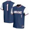 #1 Florida Atlantic Owls GameDay Greats Unisex Lightweight Collegiate Softball Fashion Jersey - Navy - Front View