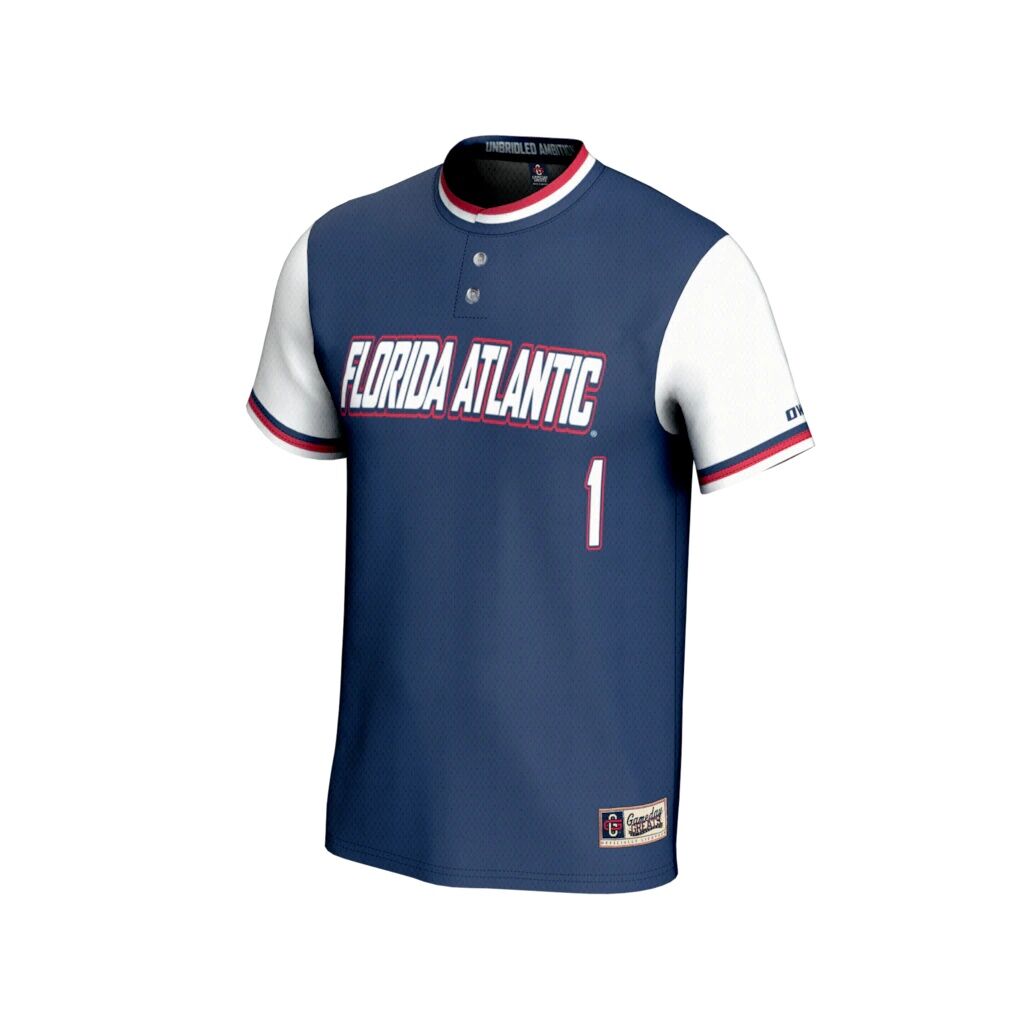 #1 Florida Atlantic Owls GameDay Greats Unisex Lightweight Collegiate Softball Fashion Jersey
