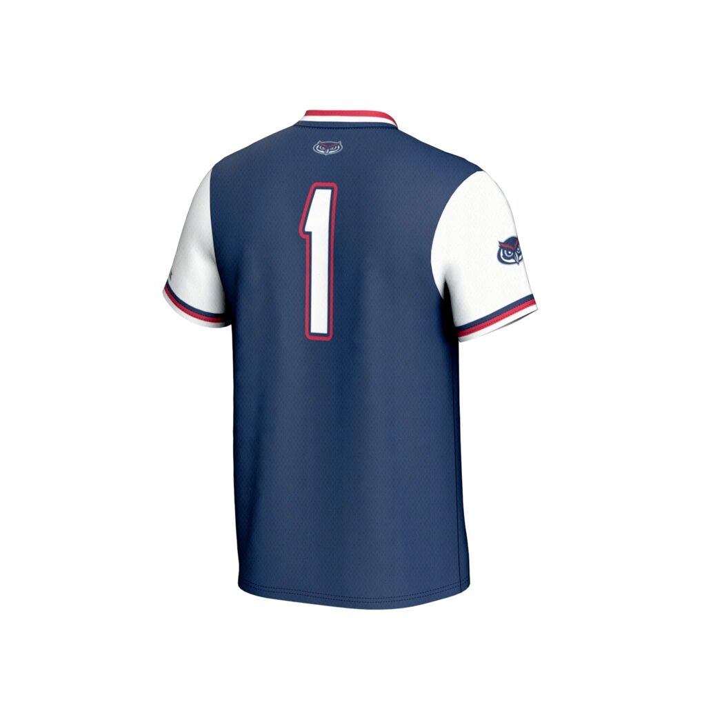 #1 Florida Atlantic Owls GameDay Greats Youth Lightweight Collegiate Softball Fashion Jersey