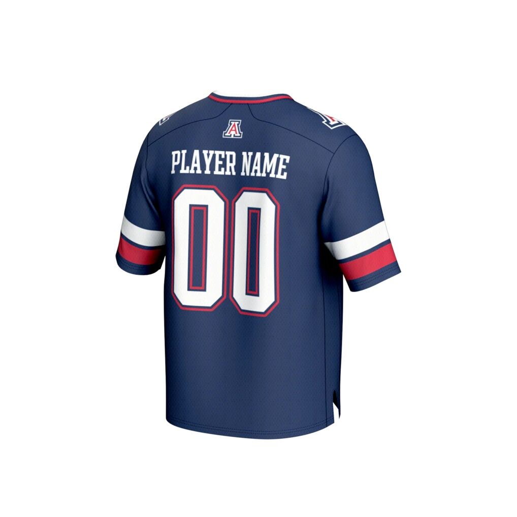 Arizona Wildcats GameDay Greats Unisex NIL Pick-A-Player Lightweight Collegiate Football Fashion Jersey